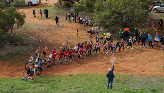 South Australian cross country race