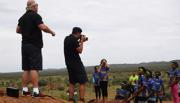 Aboriginal art community project